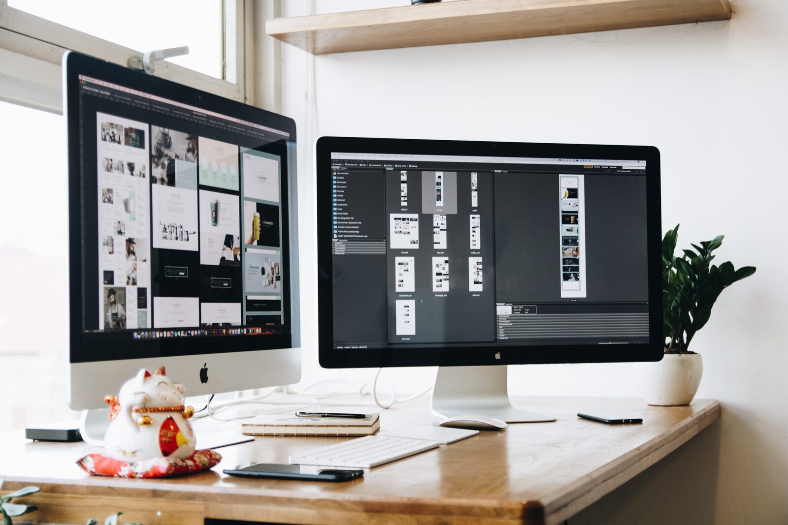 L'équipe Atout Point Com au travail