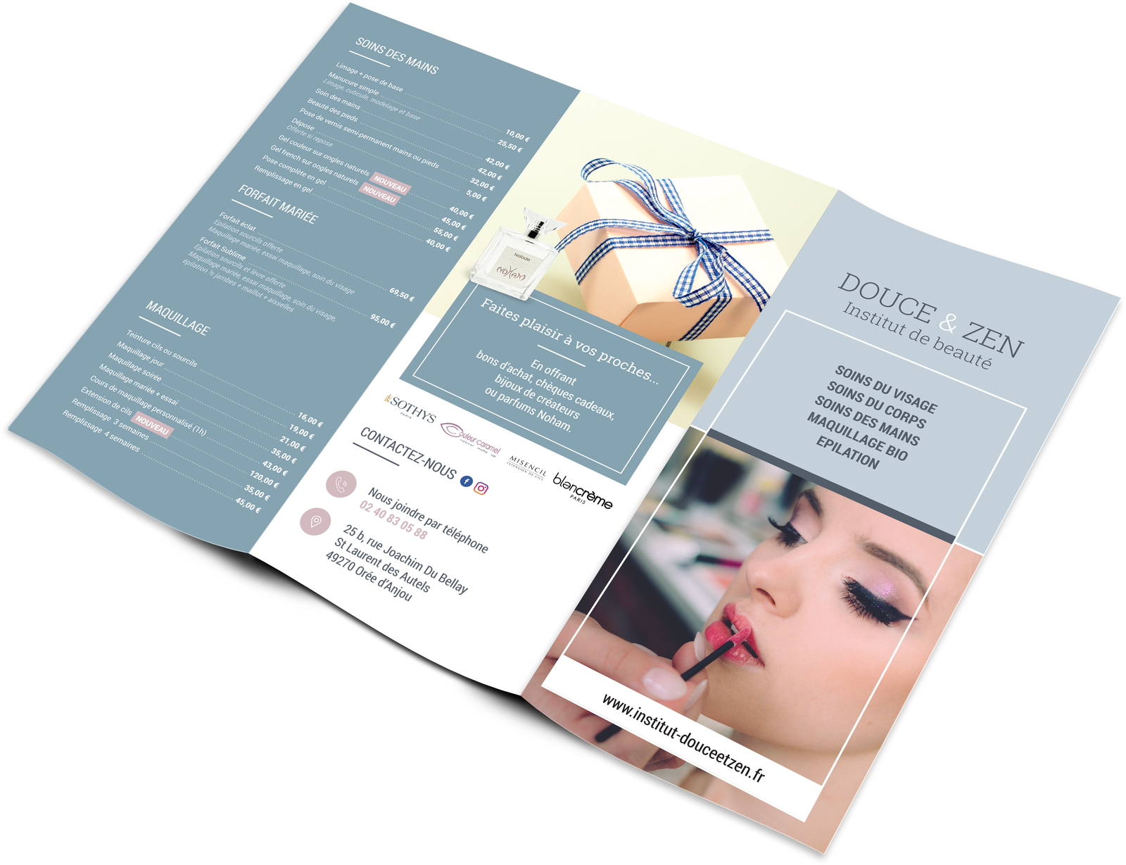 Création de dépliants et flyers à Nantes