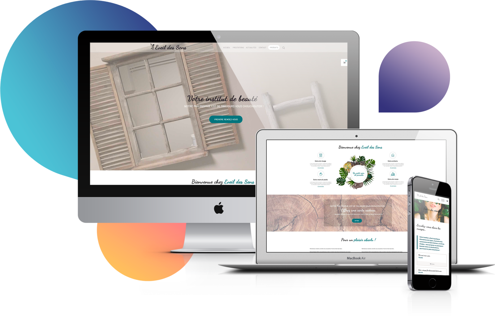 Exemple de site e-commerce réalisé par Atout Point Com