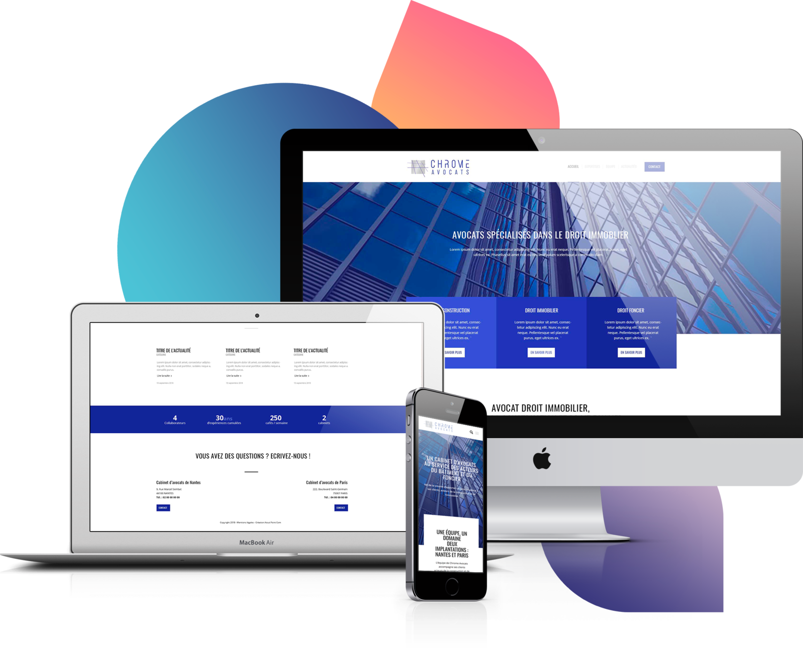 Exemple de site internet réalisé par Atout Point Com