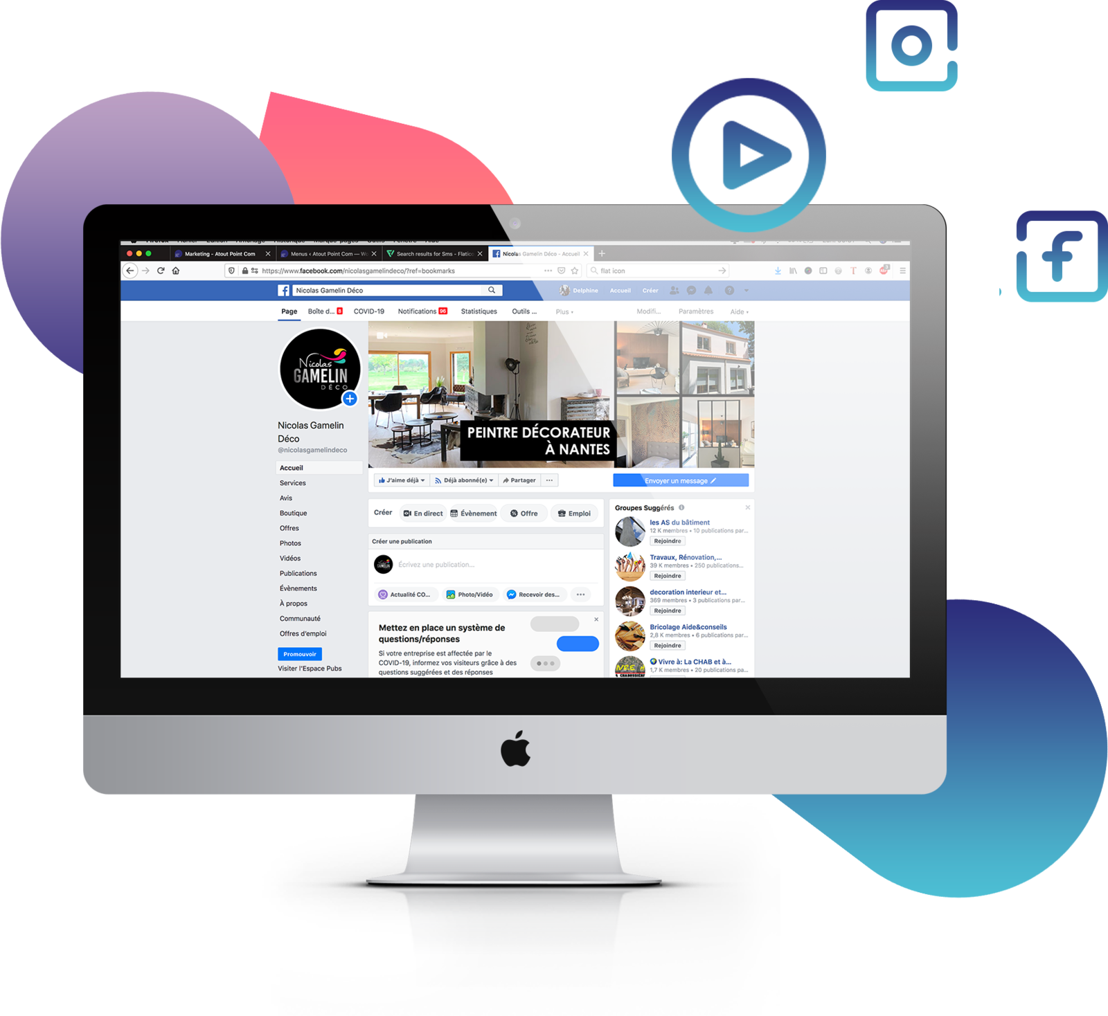 Gestion des réseaux sociaux